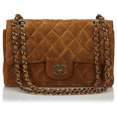 chanel bags brown|chanel handbags brown color.